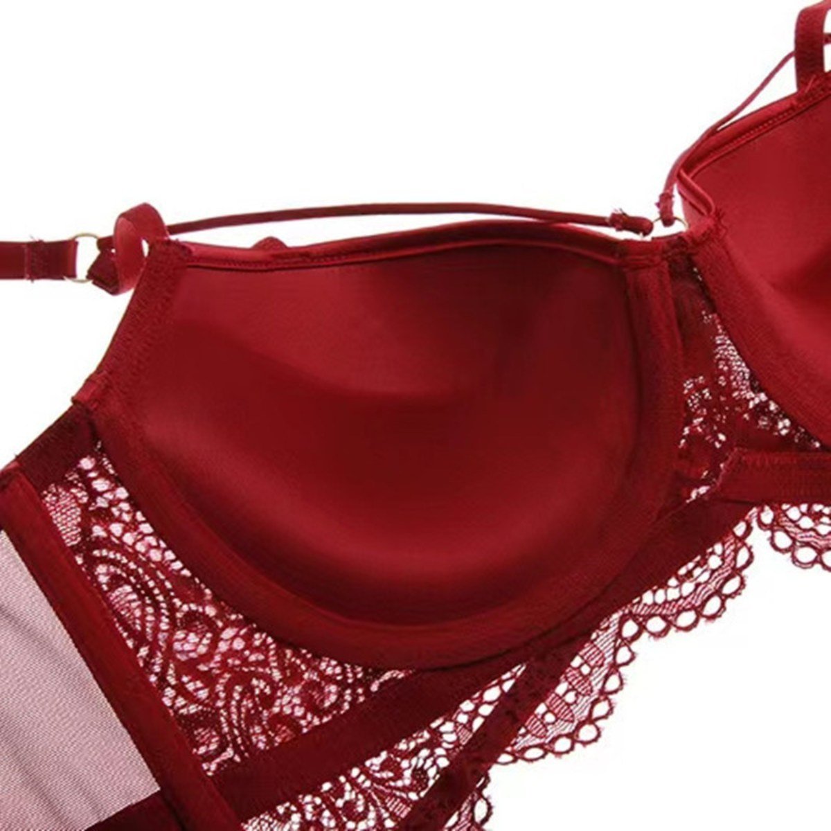 Rosalind Push-Up Lace Bra Set
