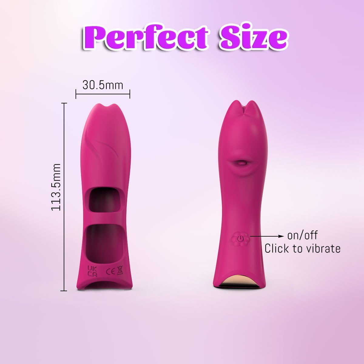Touch Finger Vibrator